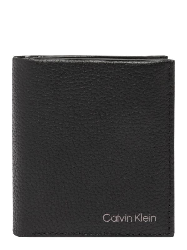 Calvin Klein Calvin Klein Novčanik 'Warmth'  srebrno siva / crna