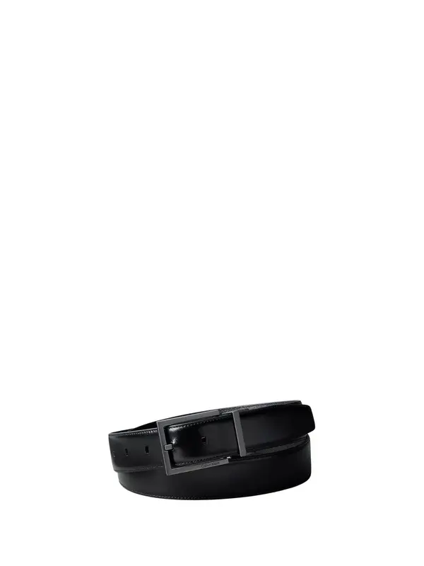Calvin Klein Calvin Klein Remen 'CALVIN KLEIN SQUARE BUKLE 32MM REV/ADJ CINTURA'  crna