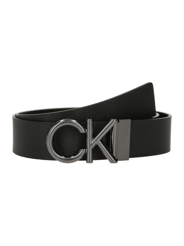 Calvin Klein Calvin Klein Remen  crna / srebro