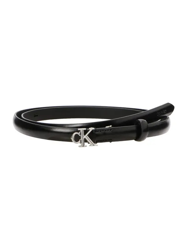 Calvin Klein Calvin Klein Remen  crna / srebro