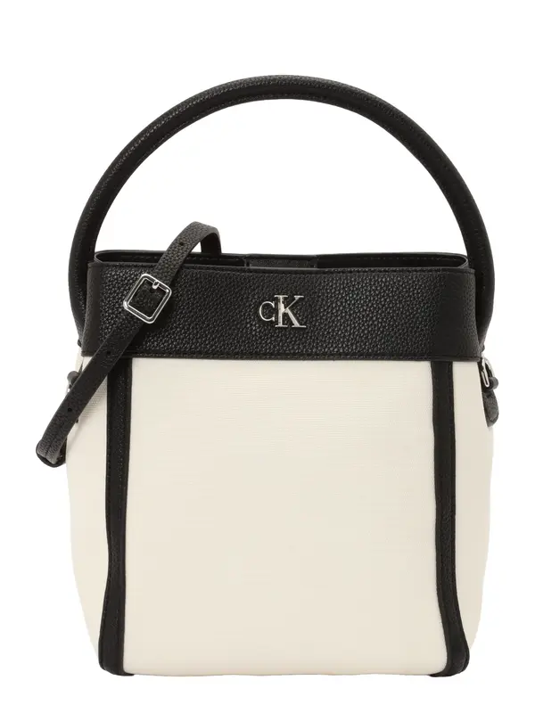 Calvin Klein Calvin Klein Ručna torbica  crna / vuneno bijela