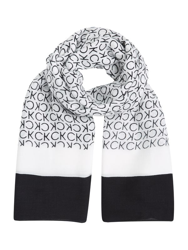 Calvin Klein Calvin Klein Ručnik  crna / bijela