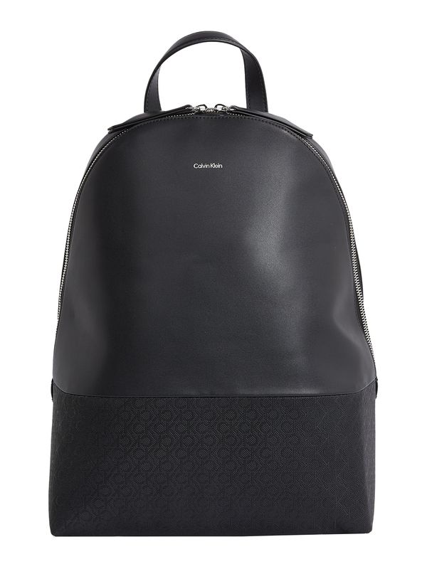 Calvin Klein Calvin Klein Ruksak 'MIXMEDIA'  crna / srebro