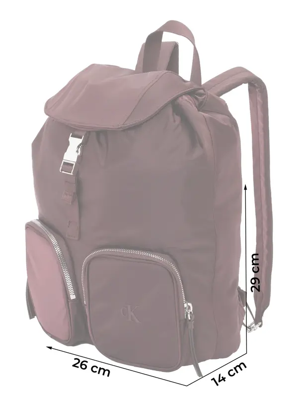 Calvin Klein Calvin Klein Ruksak  tamno smeđa