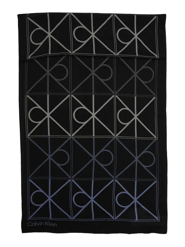 Calvin Klein Calvin Klein Šal  ecru/prljavo bijela / ljubičasto plava / crna