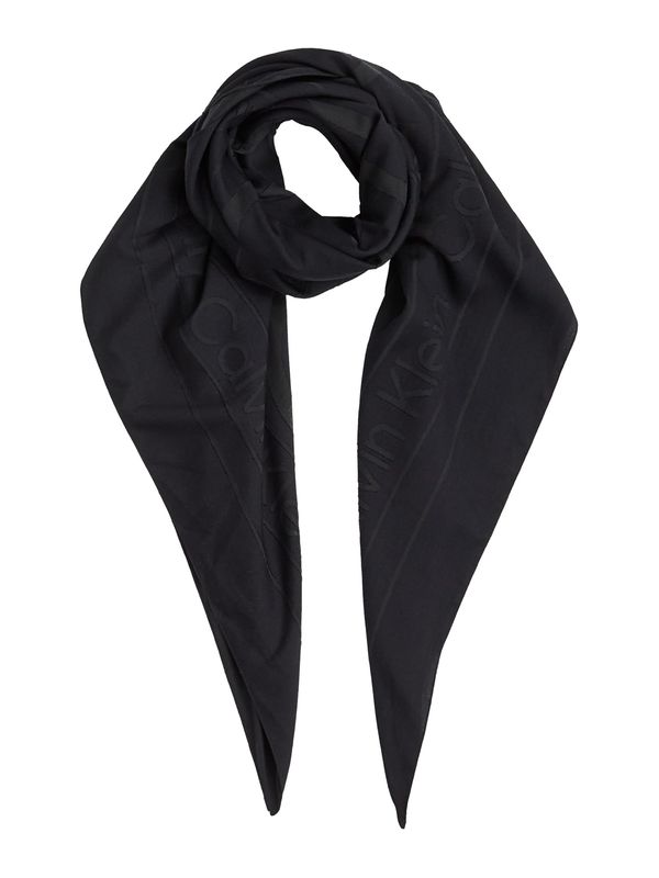 Calvin Klein Calvin Klein Šal  siva / crna