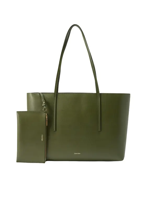 Calvin Klein Calvin Klein Shopper torba 'FOIL'  maslinasta