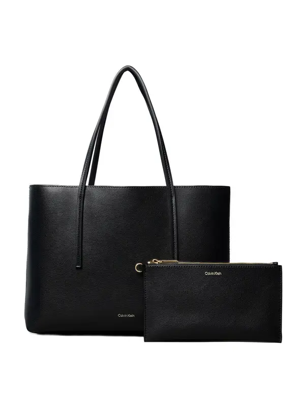 Calvin Klein Calvin Klein Shopper torba  zlatna / crna