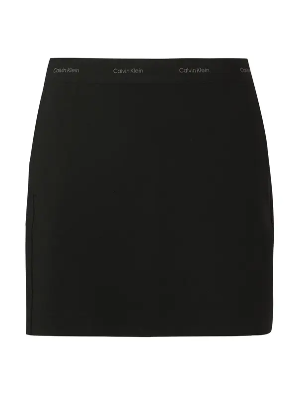 Calvin Klein Calvin Klein Suknja  svijetlosiva / crna