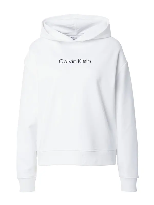Calvin Klein Calvin Klein Sweater majica 'HERO'  crna / bijela