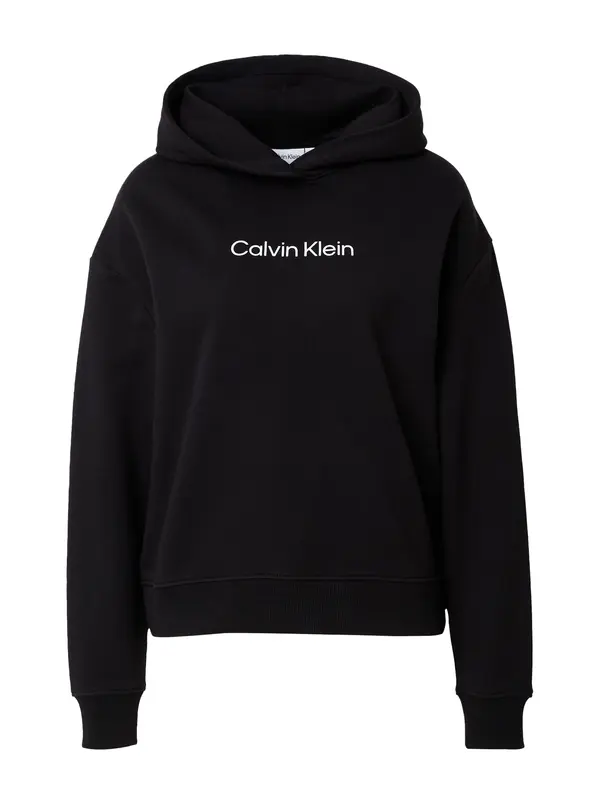 Calvin Klein Calvin Klein Sweater majica 'HERO'  crna / bijela
