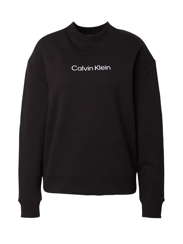 Calvin Klein Calvin Klein Sweater majica 'Hero'  crna / bijela