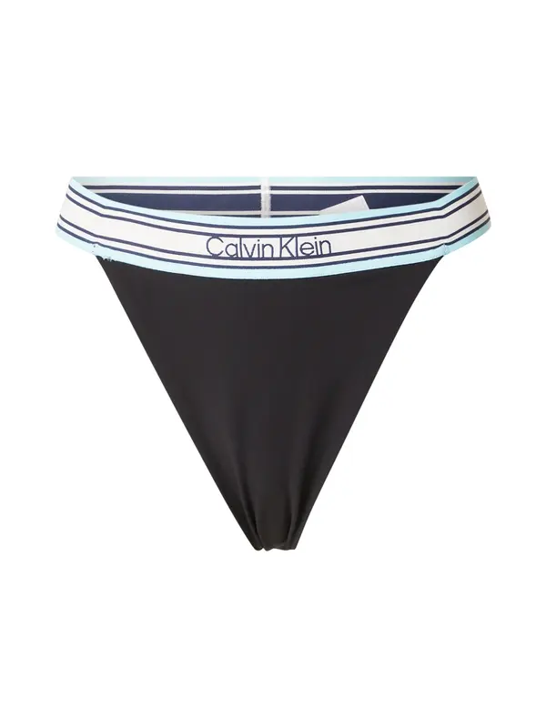 Calvin Klein Swimwear Calvin Klein Swimwear Bikini donji dio  bež / svijetloplava / crna