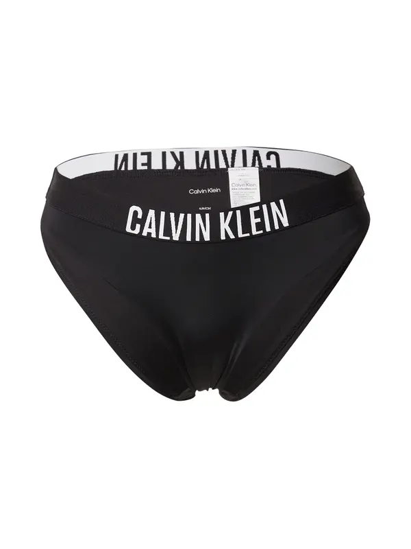 Calvin Klein Swimwear Calvin Klein Swimwear Bikini donji dio  crna / bijela