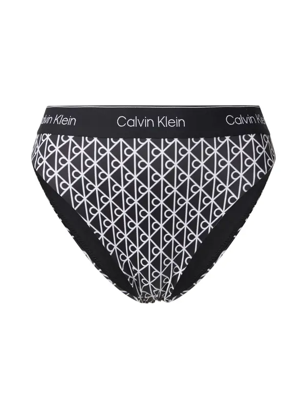 Calvin Klein Swimwear Calvin Klein Swimwear Bikini donji dio  crna / bijela