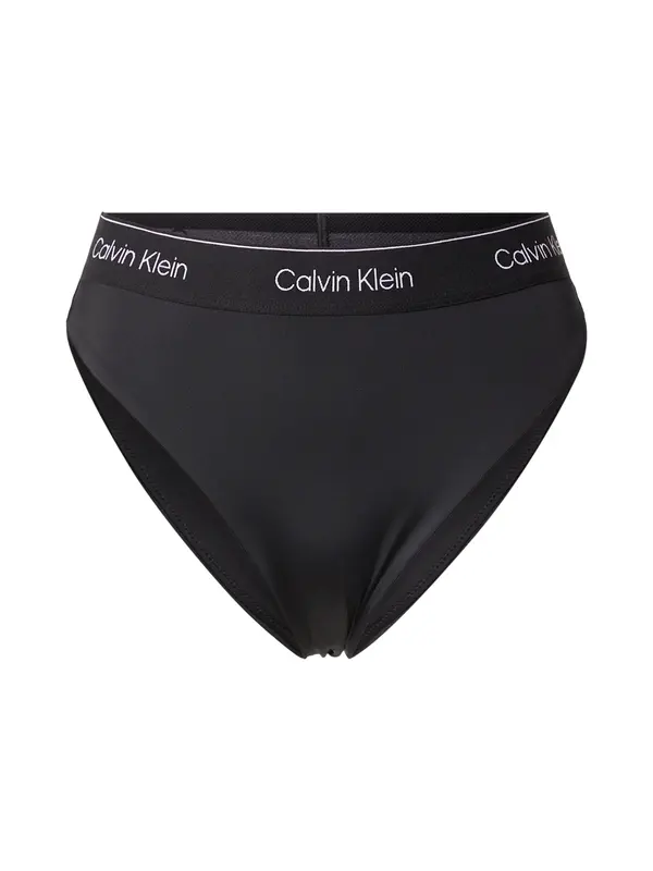 Calvin Klein Swimwear Calvin Klein Swimwear Bikini donji dio  crna / bijela