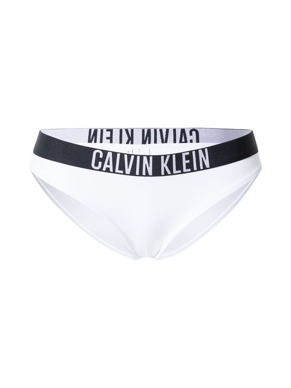 Calvin Klein Swimwear Calvin Klein Swimwear Bikini donji dio  crna / bijela