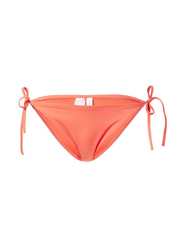 Calvin Klein Swimwear Calvin Klein Swimwear Bikini donji dio  narančasta / crna / bijela