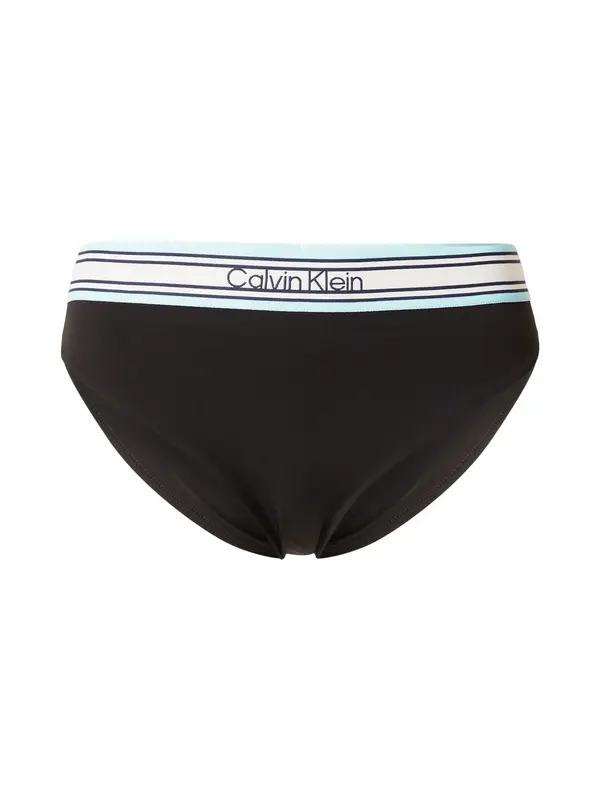 Calvin Klein Swimwear Calvin Klein Swimwear Bikini donji dio  svijetloplava / crna / bijela