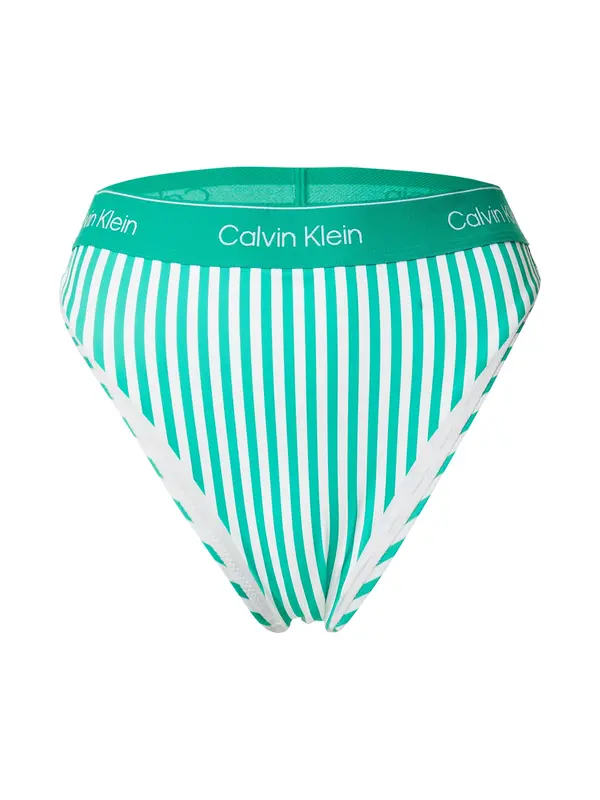 Calvin Klein Swimwear Calvin Klein Swimwear Bikini donji dio  svijetlozelena / bijela