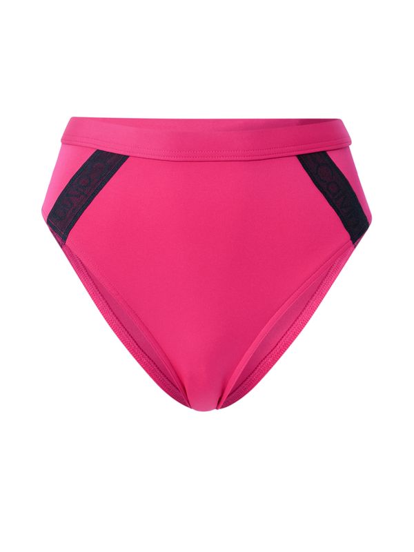Calvin Klein Calvin Klein Swimwear Bikini donji dio  tamno roza / crna