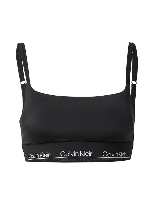 Calvin Klein Swimwear Calvin Klein Swimwear Bikini gornji dio  crna / bijela