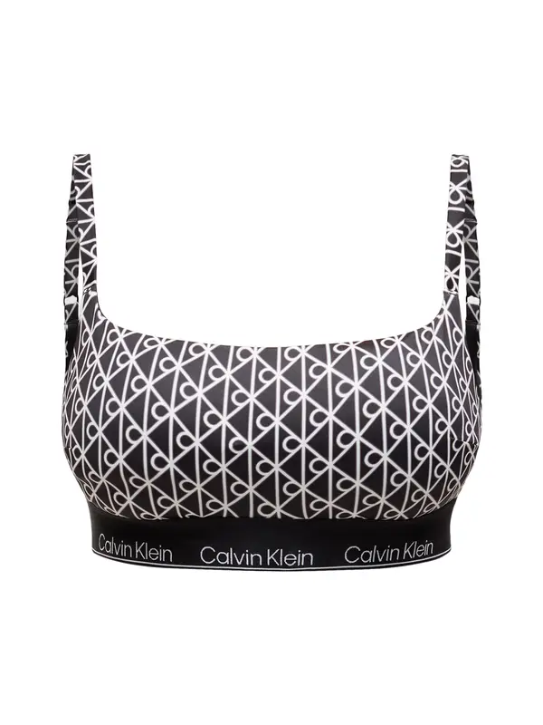 Calvin Klein Swimwear Calvin Klein Swimwear Bikini gornji dio  crna / bijela