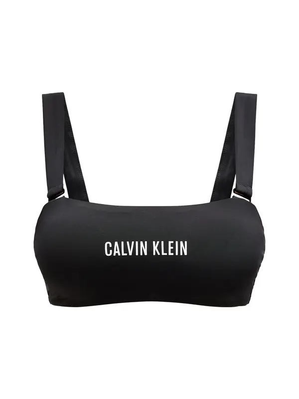 Calvin Klein Swimwear Calvin Klein Swimwear Bikini gornji dio  crna / bijela