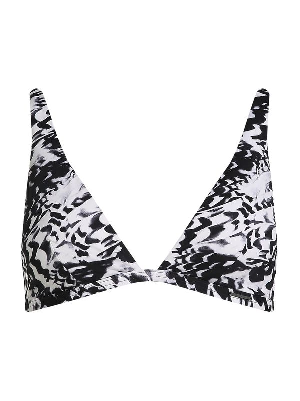Calvin Klein Swimwear Calvin Klein Swimwear Bikini gornji dio  crna / bijela