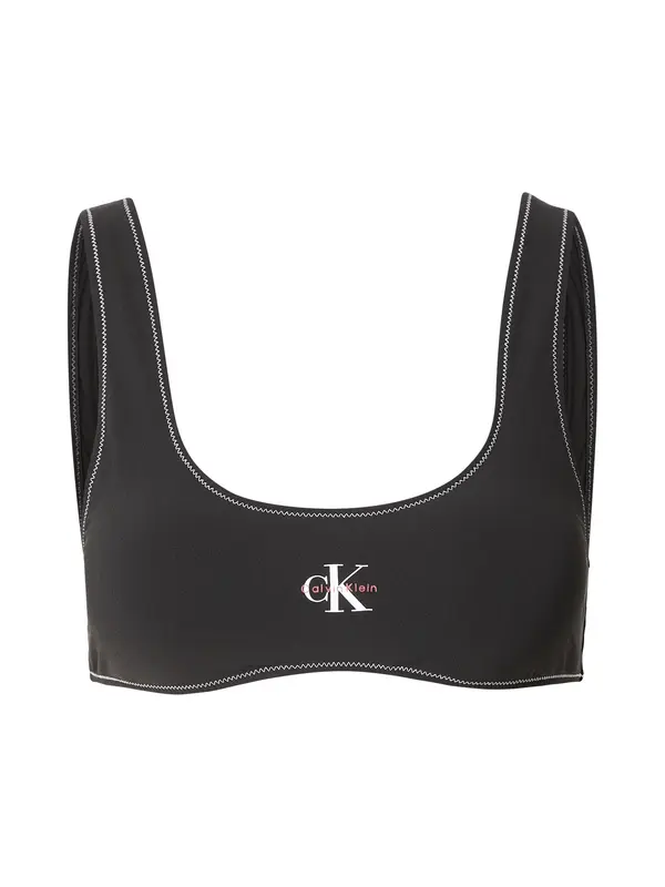 Calvin Klein Swimwear Calvin Klein Swimwear Bikini gornji dio  crvena / crna / bijela