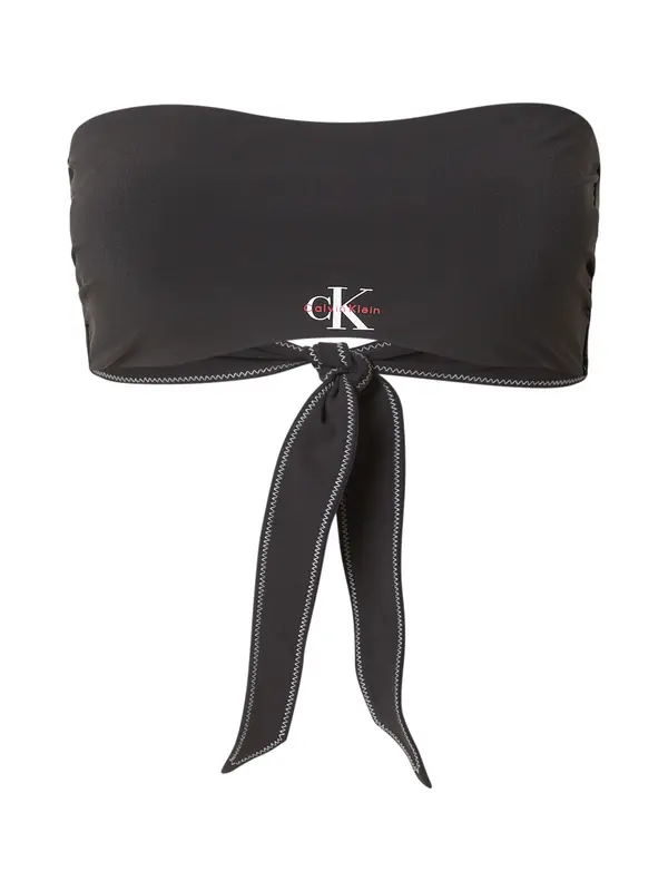 Calvin Klein Swimwear Calvin Klein Swimwear Bikini gornji dio  crvena / crna / bijela
