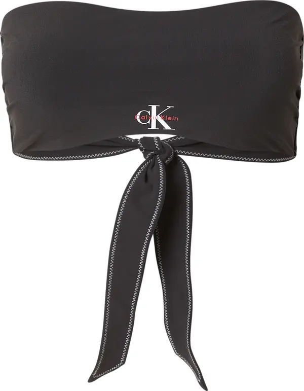 Calvin Klein Swimwear Calvin Klein Swimwear Bikini gornji dio  crvena / crna / bijela