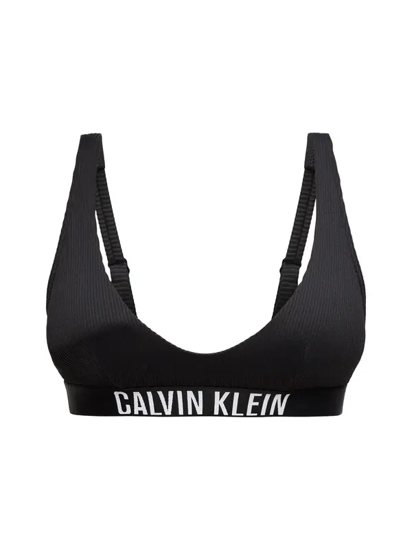 Calvin Klein Swimwear Calvin Klein Swimwear Bikini gornji dio 'Intense Power'  crna / bijela