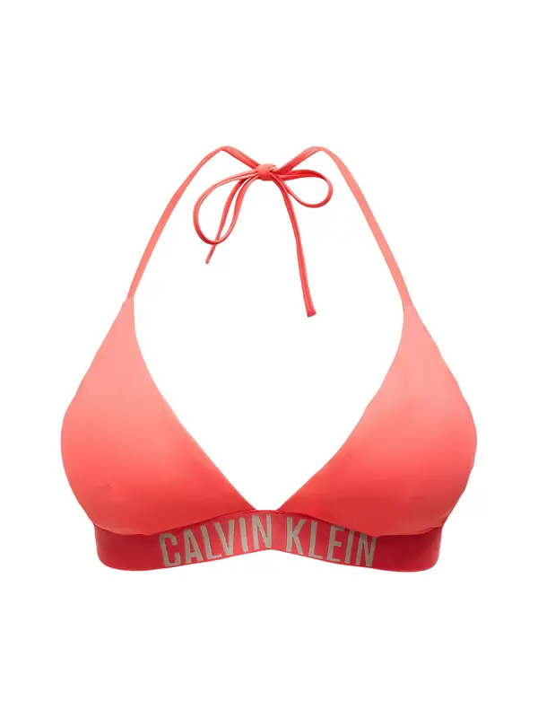Calvin Klein Swimwear Calvin Klein Swimwear Bikini gornji dio 'INTENSE POWER'  siva / roza