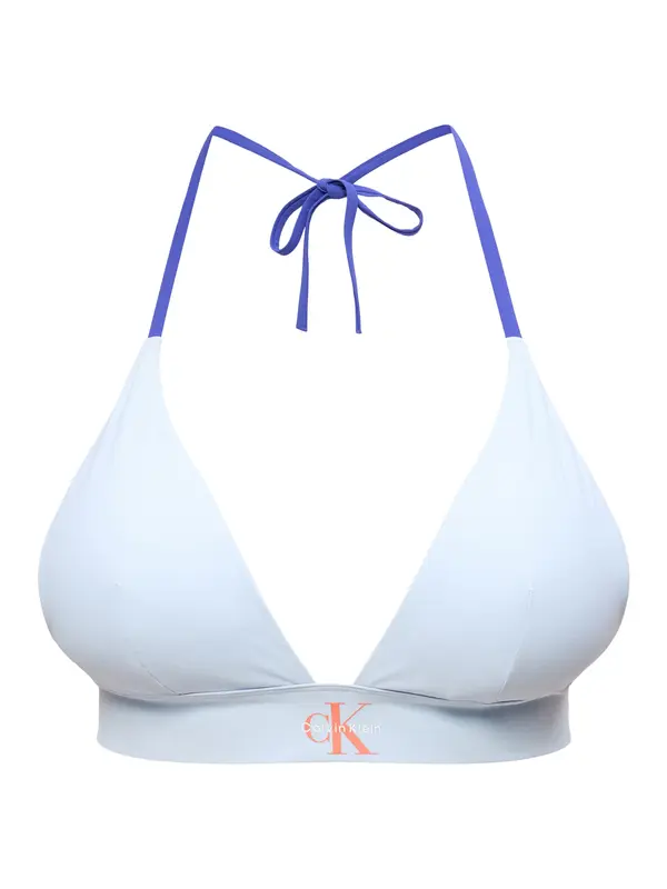 Calvin Klein Swimwear Calvin Klein Swimwear Bikini gornji dio  morsko plava / svijetloplava / narančasta