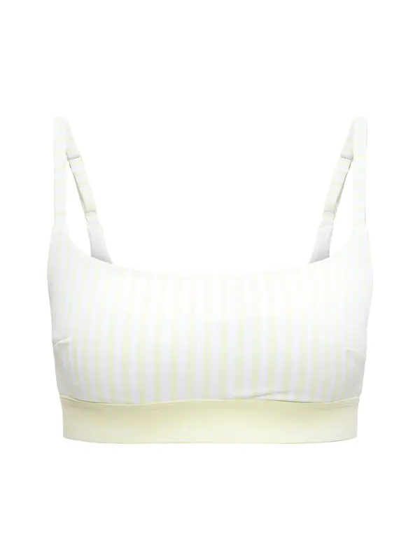 Calvin Klein Swimwear Calvin Klein Swimwear Bikini gornji dio  pastelno zelena / bijela