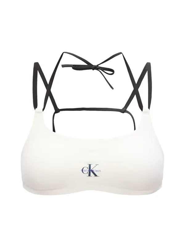 Calvin Klein Swimwear Calvin Klein Swimwear Bikini gornji dio  plava / tamno plava / crna / bijela