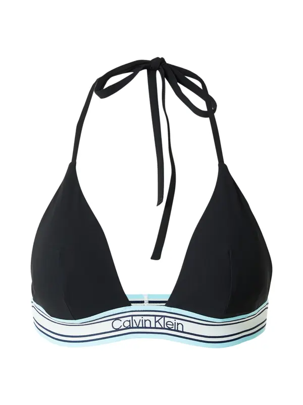 Calvin Klein Swimwear Calvin Klein Swimwear Bikini gornji dio  svijetloplava / tamno plava / crna / bijela