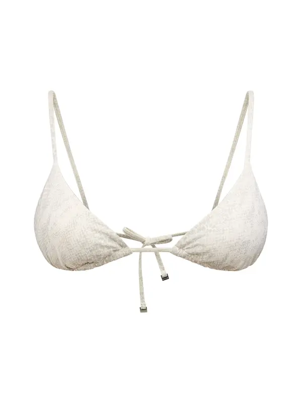 Calvin Klein Swimwear Calvin Klein Swimwear Bikini gornji dio  svijetlosiva / bijela