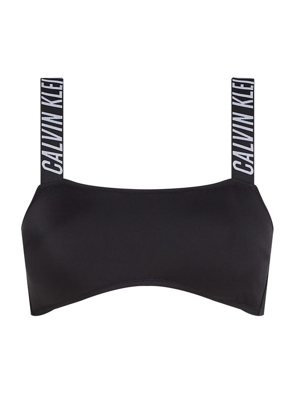 Calvin Klein Swimwear Calvin Klein Swimwear Bikini gornji dio  svijetlosiva / crna
