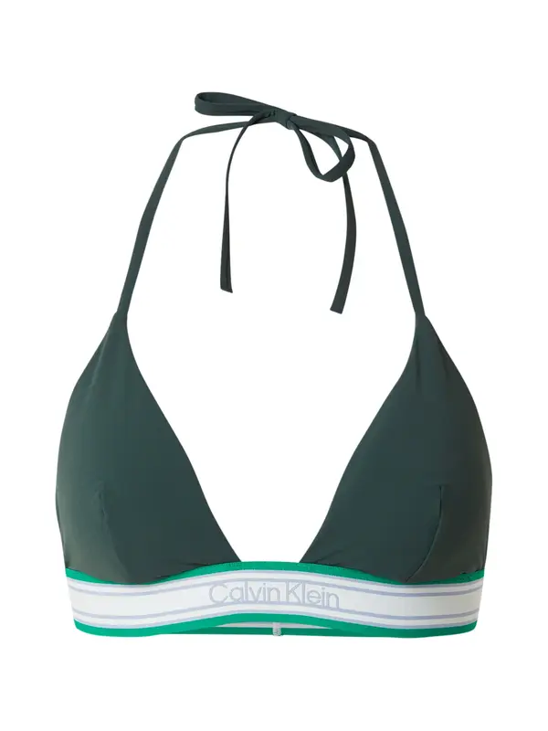 Calvin Klein Swimwear Calvin Klein Swimwear Bikini gornji dio  zelena / bijela
