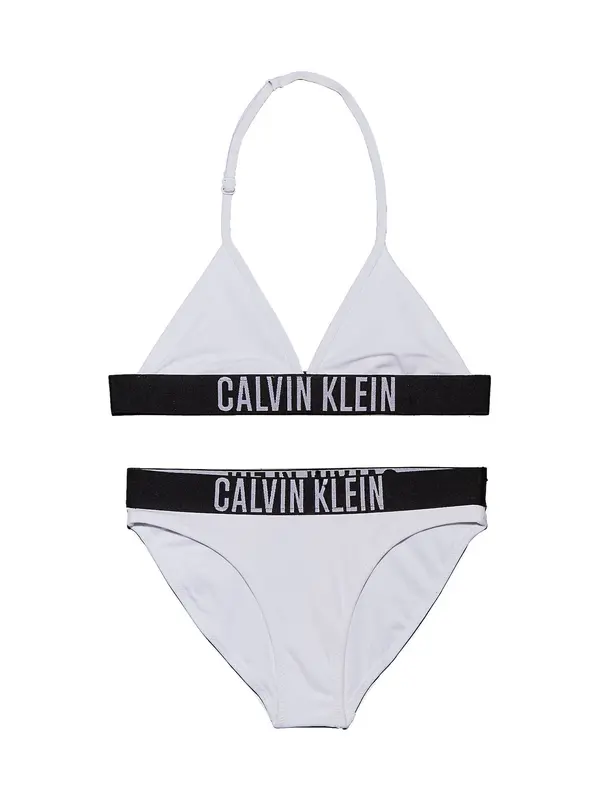 Calvin Klein Swimwear Calvin Klein Swimwear Bikini 'Intense Power'  crna / bijela