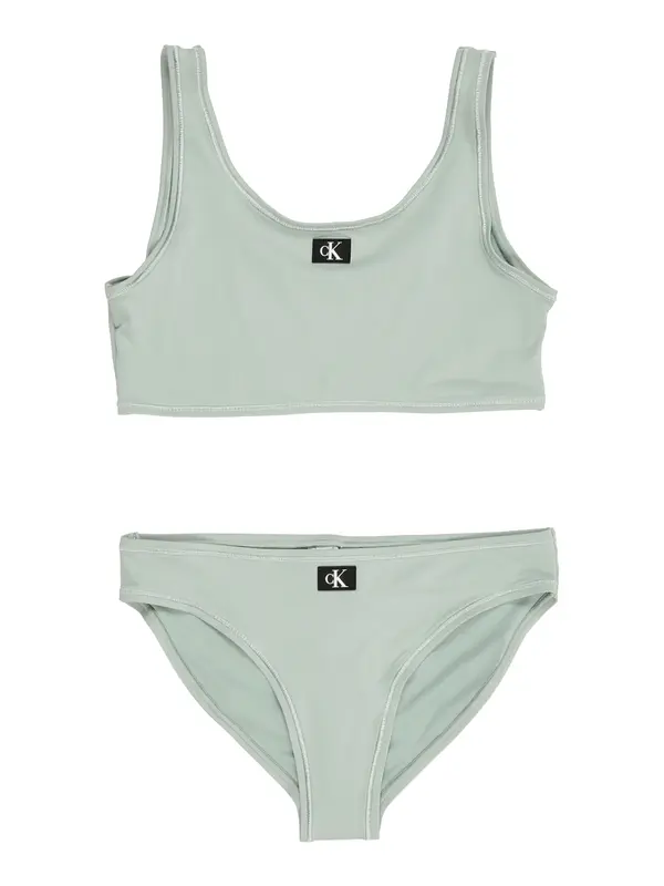 Calvin Klein Swimwear Calvin Klein Swimwear Bikini  menta / crna / bijela