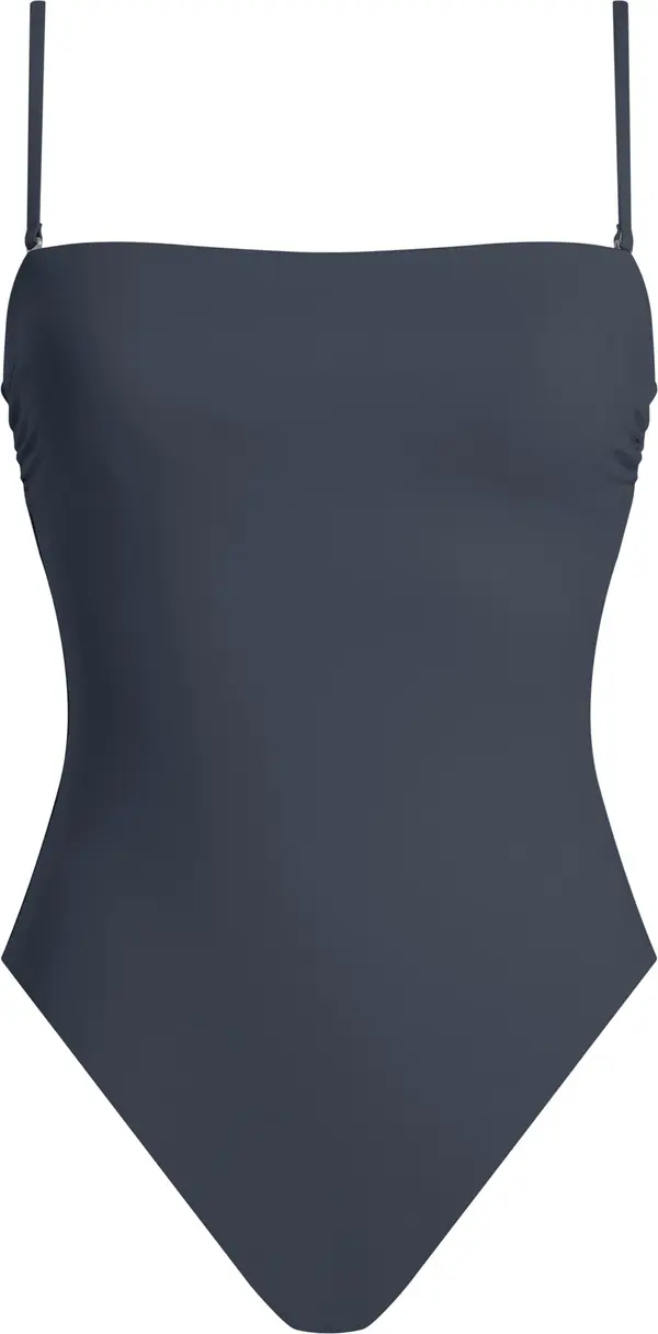 Calvin Klein Swimwear Calvin Klein Swimwear Jednodijelni kupaći kostim 'Essentials'  antracit siva
