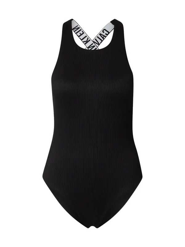 Calvin Klein Swimwear Calvin Klein Swimwear Jednodijelni kupaći kostim 'Intense Power'  crna