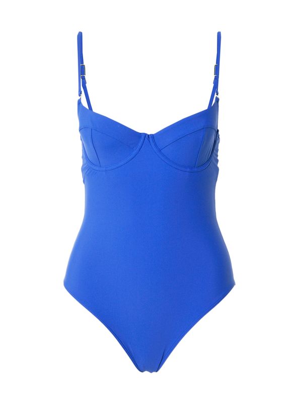 Calvin Klein Swimwear Calvin Klein Swimwear Jednodijelni kupaći kostim 'ONE PIECE'  kraljevsko plava / zlatna