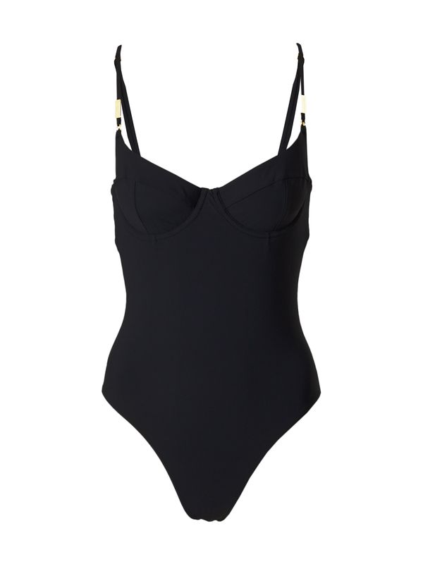 Calvin Klein Swimwear Calvin Klein Swimwear Jednodijelni kupaći kostim  zlatna / crna