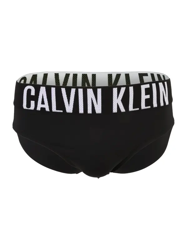 Calvin Klein Swimwear Calvin Klein Swimwear Kupaće gaće 'Intense Power'  crna / bijela