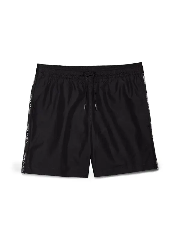 Calvin Klein Swimwear Calvin Klein Swimwear Kupaće hlače  crna / bijela