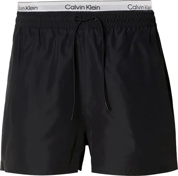 Calvin Klein Swimwear Calvin Klein Swimwear Kupaće hlače  crna / bijela